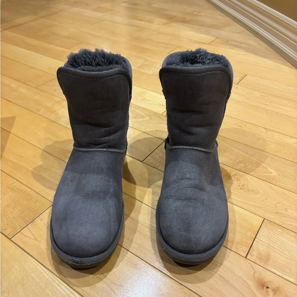 Kirkland Signature Charcoal Ankle Booties